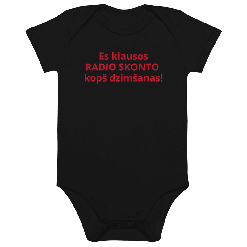 Oraniskās kokvilnas bodijs bērniem